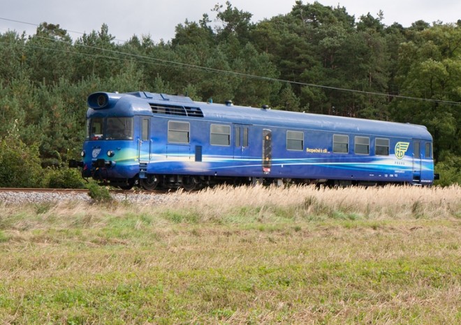 Český měřicí vůz ETCS se představil na německé trati