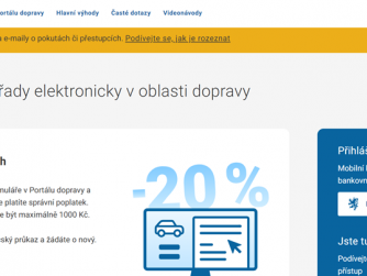 ​Ministerstvo dopravy varuje před podvodnými SMS zprávami i weby, které se vydávají za Portál dopravy