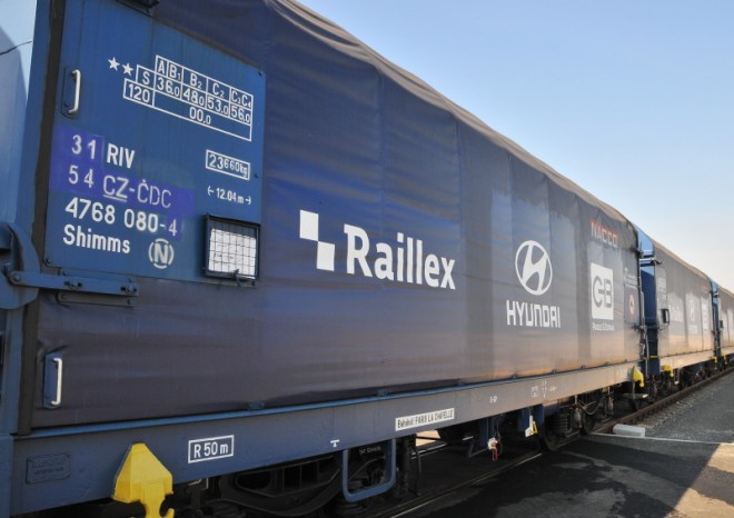 Přepravy pro automotive zajišťuje společný podnik Raillex