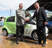 Zásilky v Praze rozváží elektromobil