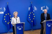 EU zaplatí zbraně pro Ukrajinu a zakáže přelety ruským letadlům