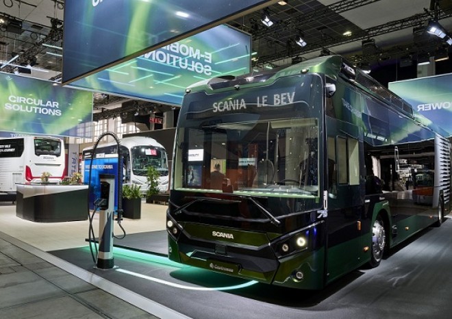 ​Scania představuje novou platformu pro bateriové elektrobusy