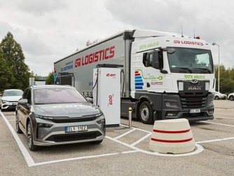 ​E.ON spustil v Dolním Dvořišti první veřejnou dobíječku elektromobilů s výkonem 600 kW