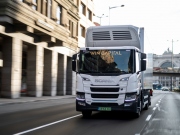 Scania předala své první čistě elektrické vozidlo ve středoevropském regionu