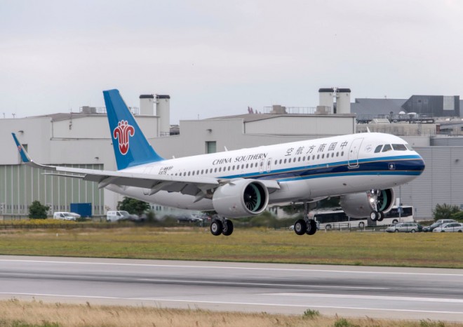 Aerolinky China Southern si objednaly 40 letadel Airbus