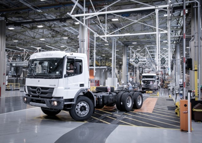 Mercedes-Benz zahájil v Brazílii výrobu s prvky Průmyslu 4.0
