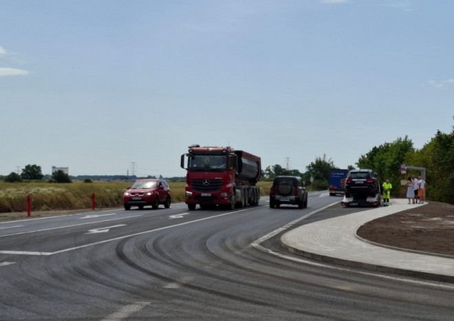​ŘSD upravilo nebezpečnou křižovatku na silnici I/9 u obce Předboj