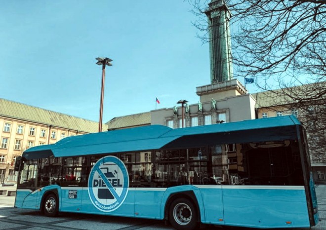 Dopravní podnik Ostrava vypsal tendr na 10 autobusů s pohonem na vodík
