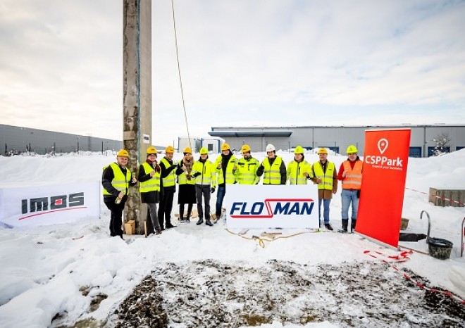 ​CSPP vybuduje pro firmu Flosman v Plané nad Lužnicí nové logistické centrum