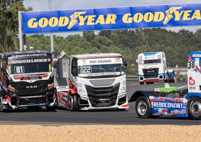​Goodyear sponzorem Goodyear FIA European Truck Racing Championship až do roku 2027
