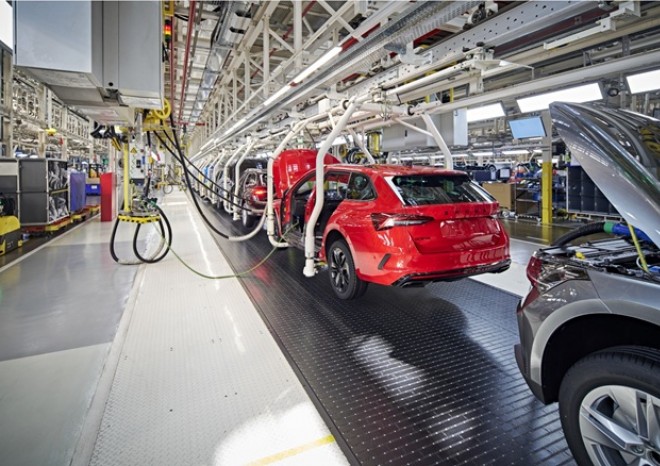 ​Škoda Auto digitalizuje řízení montážních procesů pomocí platformy Aimtec DCIx