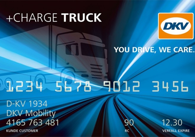 ​Společnost DKV Mobility představuje dobíjecí kartu pro elektrická nákladní vozidla