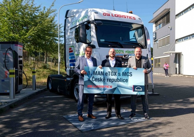 ​MAN zahajuje výrobu e­trucků vybavených technologií MCS, prvním českým zákazníkem je GW Jihotrans