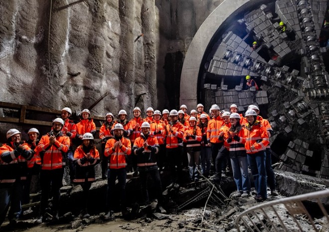 ​Budimex dokončil ražbu nejdelšího železničního tunelu v Polsku