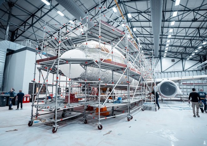​Společnost Czech Airlines Technics otevřela novou lakovnu pro úzkotrupá letadla