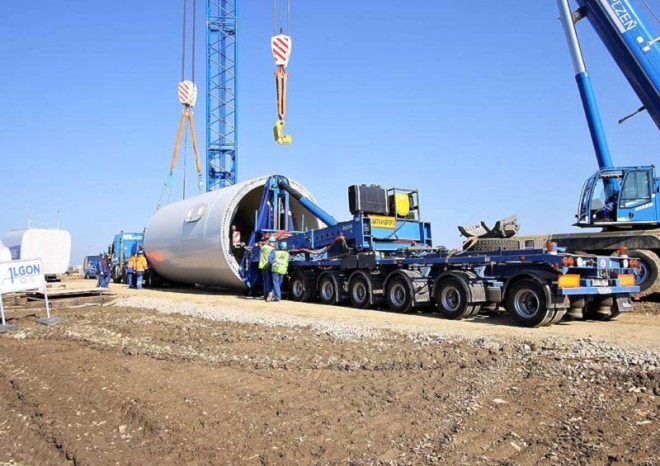 ​Přeprava komponent pro větrné elektrárny má svá specifika