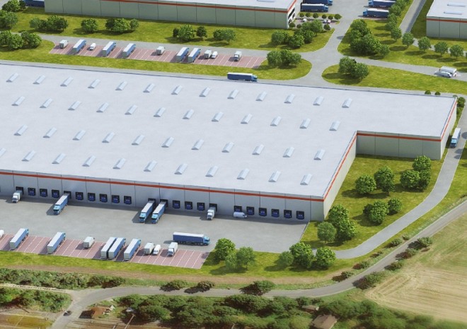 ​V parku P3 Prague D11 se staví nová budova pro FM Logistic