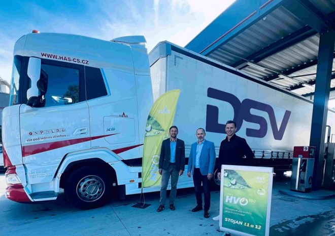 ​DSV investuje do udržitelné logistiky prostřednictvím biopaliv