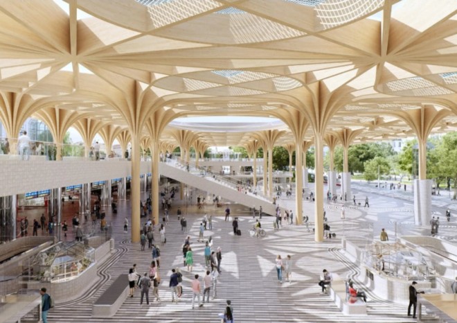 Dánští architekti promění pražské hlavní nádraží na Šťastný Hlavák