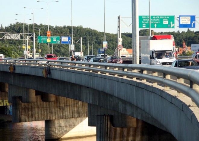 ​Letošní opravy Barrandovského mostu začnou 15. května a potrvají 92 dní