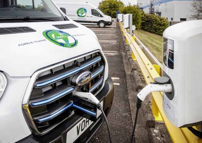 Ford oznámil program testování elektrické dodávky E-Transit přímo u zákazníků