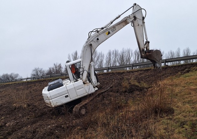 ​Dostavba středočeských úseků dálnice D7 běží bez zimní přestávky