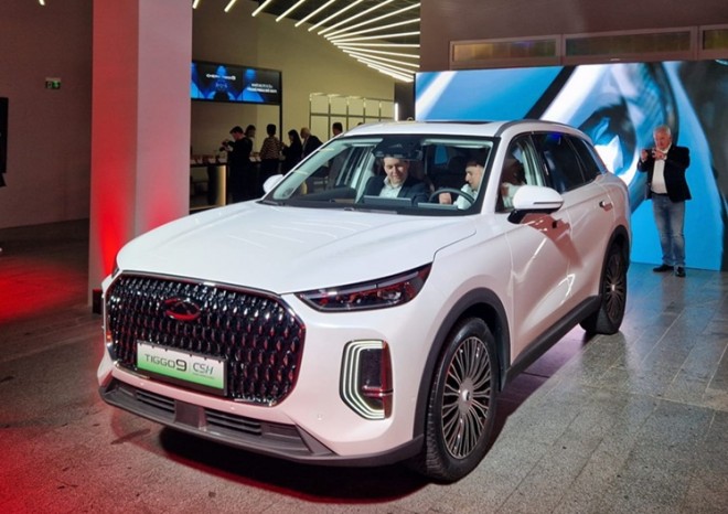 ​Na český trh dorazilo luxusní SUV Chery Tiggo 9