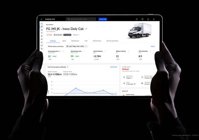 ​IVECO ON získává prestižní ocenění iF Design Award 2026 za vynikající digitální uživatelskou přívětivost