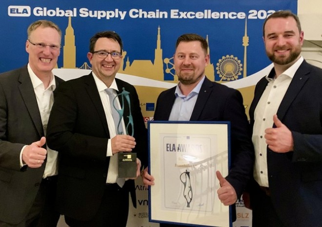 ​Dachser a Fraunhofer IML získaly za digitální dvojče @ILO cenu European Logistics Association Award