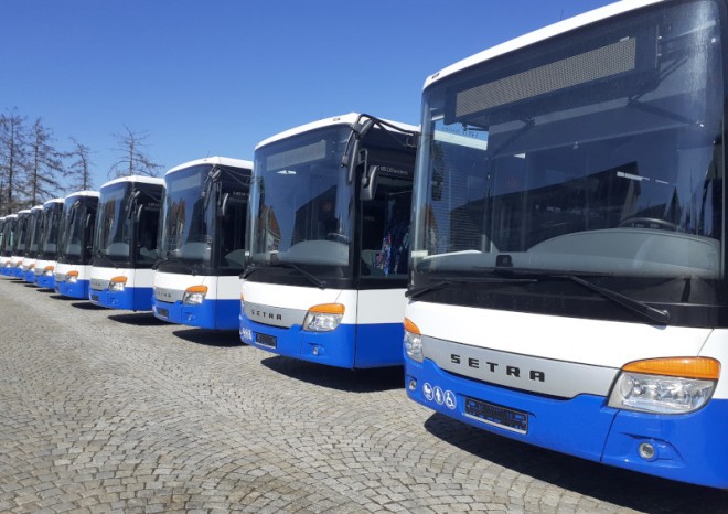 Nové autobusy společnosti ICOM transport brázdí silnice Vysočiny