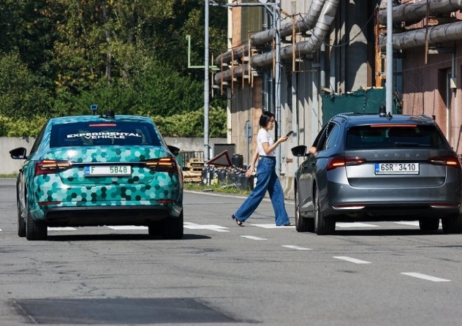 ​V Ostravě se testovaly technologie pro rozvoj autonomní mobility a ochranu chodců na přechodech