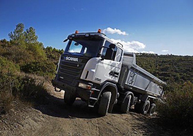Scania představila v Barceloně nová stavební vozidla