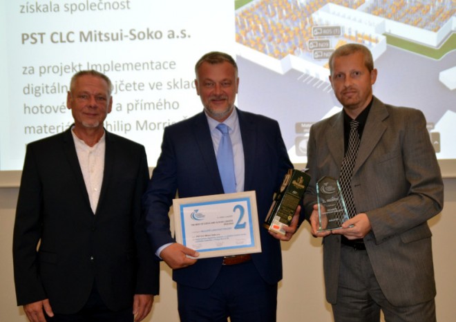 PST CLC Mitsui-Soko uspěla v soutěži The Best of Czech and Slovak Logistics