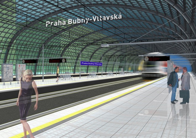 SŽDC s Prahou 6 a 7 domluvila podobu trati na letiště