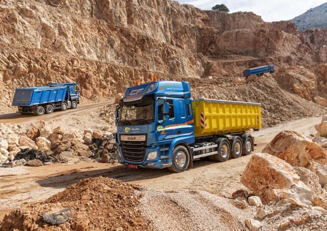 DAF rozšiřuje svou nabídku vozidel pro stavebnictví