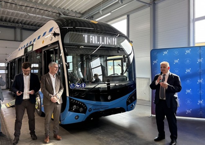 ​Škoda Group představila v Tallinnu nejnovější generaci bateriových trolejbusů