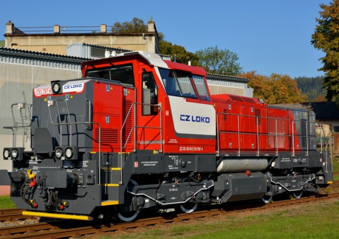 Lokomotiva CZ LOKO řady 741.7 schválena pro provoz v Polsku