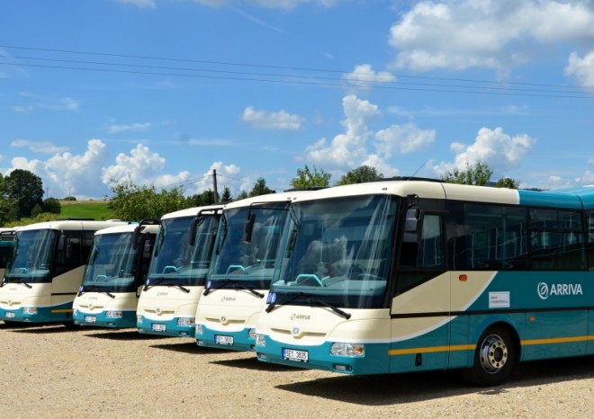 Na Pardubicku jezdí nové autobusy dopravce Arriva
