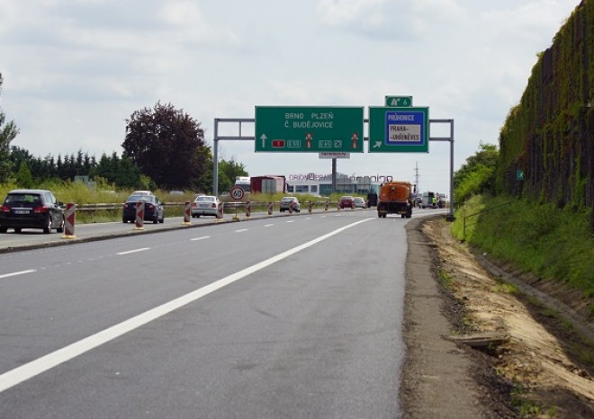 ​Na dálnici D1 končí několik uzavírek