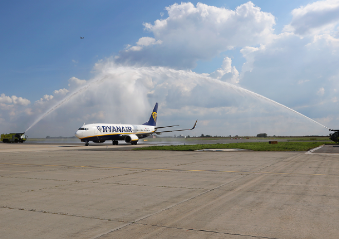 ​Letecká společnost Ryanair zahájila novou linku do Varšavy