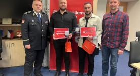 Ocenění Gentleman silnic si převzali Filip Těžký a Stanislav Šlesinger