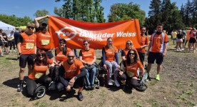 Mezinárodní tým Gebrüder Weiss běžel Wings for Life World Run