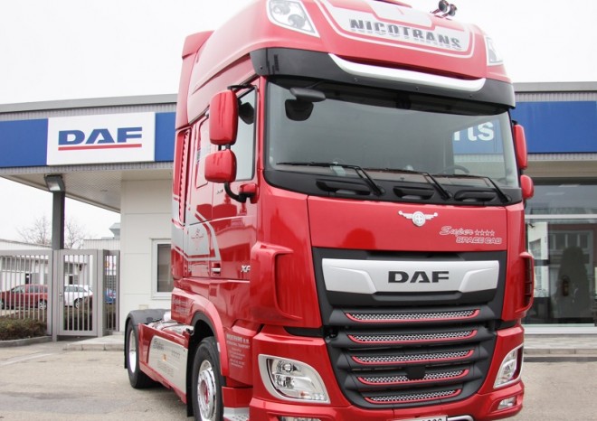 ​Nicotrans převzala tahač DAF XF 90th Anniversary Edition