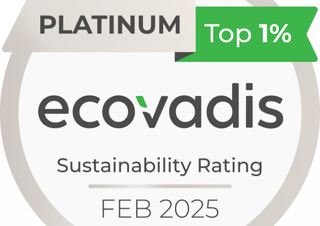 ​Společnost Linde Material Handling opět obdržela ocenění EcoVadis Platinum Award