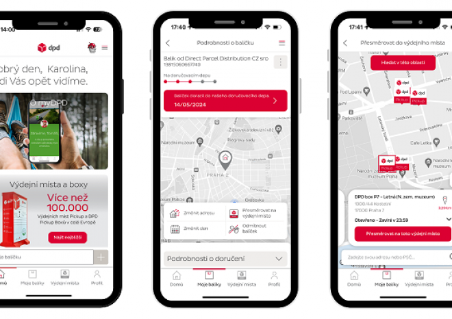 ​DPD v Česku spouští mobilní aplikaci myDPD