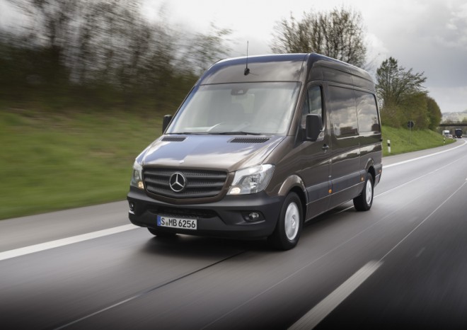 ​Nový sprinter má větší výkon i užitečnou hmotnost