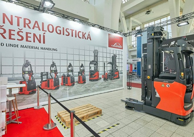 Premiéra robotického retraku Linde na MSV 2022