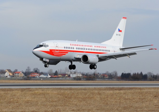 České aerolinie mají již druhé letadlo v retro laku, tentokrát
z 60. let