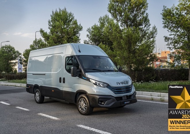 ​Model IVECO eDaily získal ocenění "Průlom roku v oblasti elektrických dodávek"