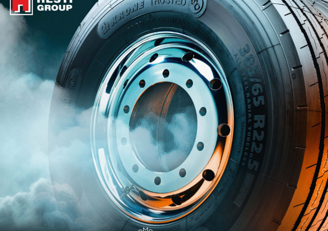 ​HESTI Group uvádí novou generaci návěsových pneumatik Krone Trusted Tyre Comfort KT231